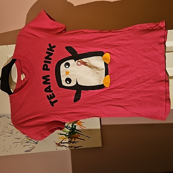 Small Rue 21 Short Sleeve Pink  Awareness Shirt - Picture 2 of 2